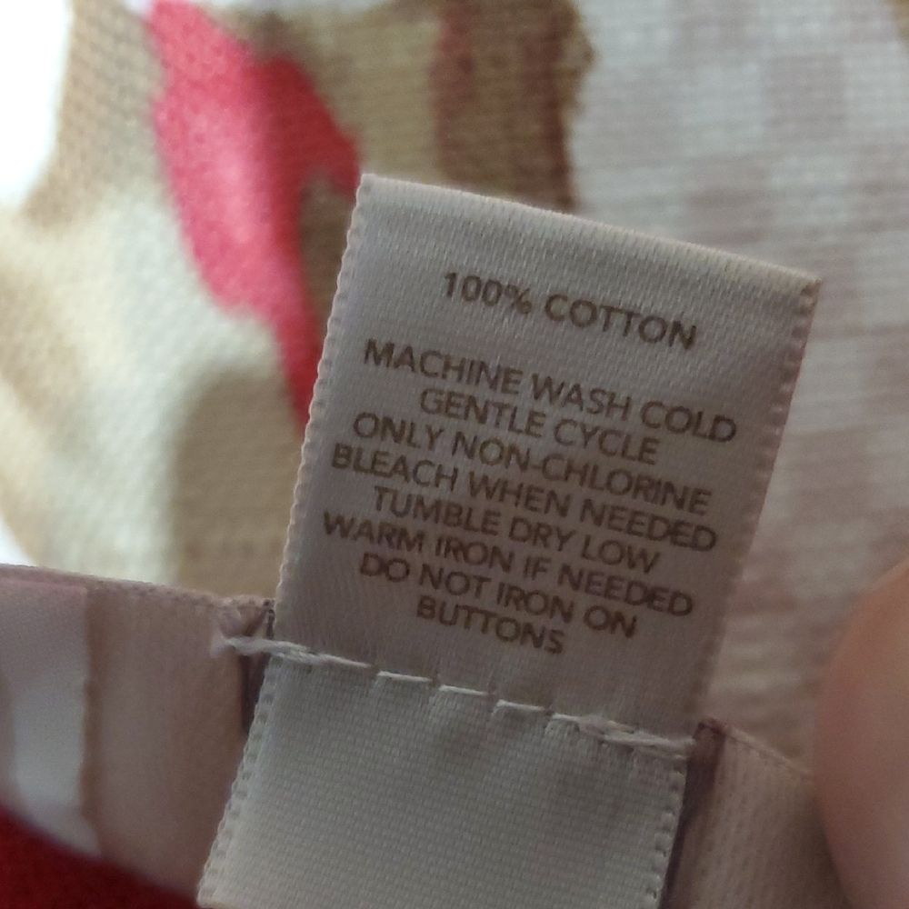 LOFT Deep Red Button-Front Crewneck Cardigan - Picture 6 of 8
